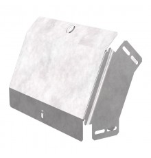 Угол вертикальный внешний 45 градусов с крышкой Стандарт 300х80  PR16.0455  Промрукав