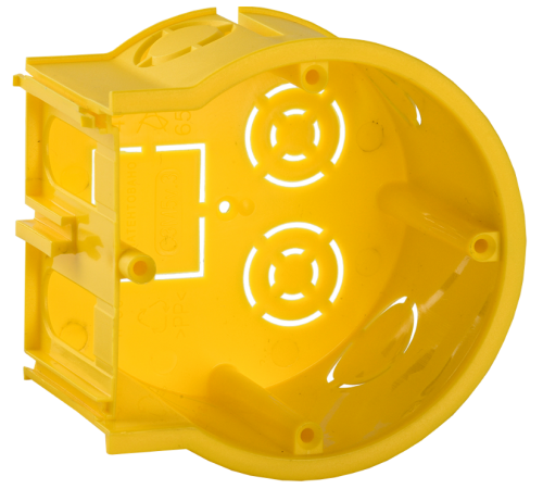 Коробка уст. СЗ сборн. для тв. стен 68х45 (окон.)  UKT10-068-045-000-K1-N-U  IEK
