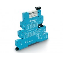 Интерфейсный модуль, электромеханическое реле, серия MasterPLUS; 1CO 6A; контакты AgNi; питание 24В AC/DC  393100240060  Finder