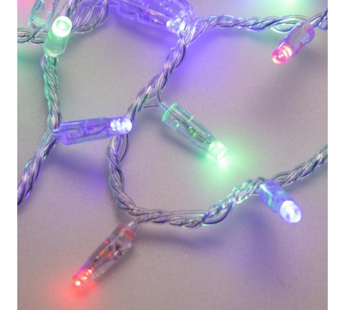 Светодиодная гирлянда ARD-STRING-CLASSIC-10000-CLEAR-100LED-LIVE RGB (230V, 7W)  025793  Arlight
