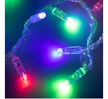 Светодиодная гирлянда ARD-STRING-CLASSIC-10000-CLEAR-100LED-LIVE RGB (230V, 7W)  025793  Arlight