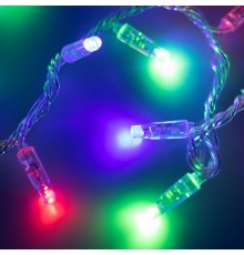 Светодиодная гирлянда ARD-STRING-CLASSIC-10000-CLEAR-100LED-LIVE RGB (230V, 7W)  025793  Arlight