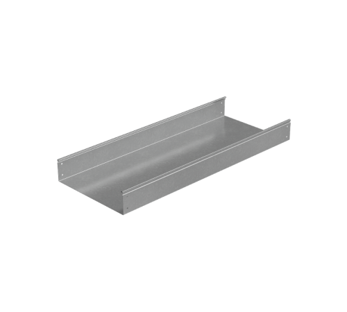 Лоток неперф. 100х400х1,0 L2000 мм "Стандарт ПЛЮС" INOX304  LNEplus100-400-1.0-2000 INOX304  КМ-Профиль