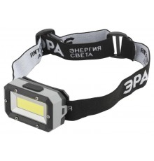 Фонарь налобный светодиодный GB-708 на батарейках, 3 режима, 5 Вт, СОВ, 3хААА, Шторм  Б0052750  ЭРА