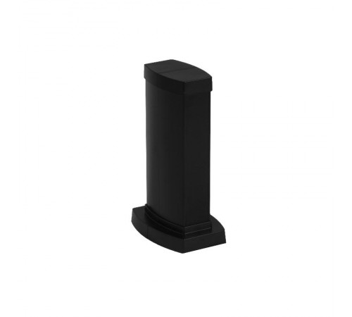 Snap-On мини-колонна алюминиевая с крышкой из пластика, 2 секции, высота 0,3 метра, цвет черный  653022  Legrand