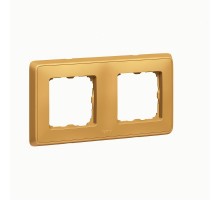 Cariva Матовое золото Рамка 2-ая  773662  Legrand