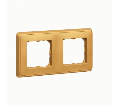 Cariva Матовое золото Рамка 2-ая  773662  Legrand