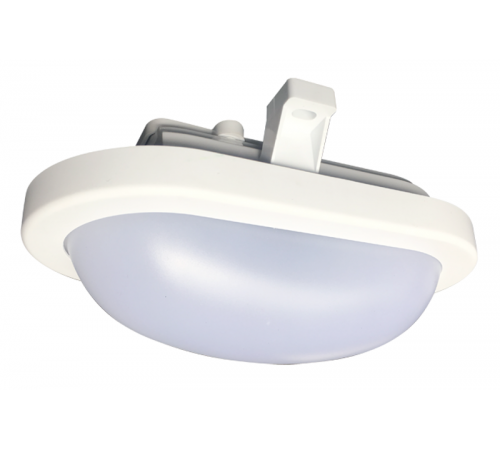 Светильник светодиодный пылевлагозащищенный для ЖКХ ДПБ PBH - PC3-OA 12W 4000K WHITE IP65 овал  5009264  Jazzway