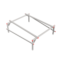 Опорная конструкция для установки оборудования TECHNORAPTOR 1200х1500  KM-TR-SSEI-1200-1500  КМ - профиль