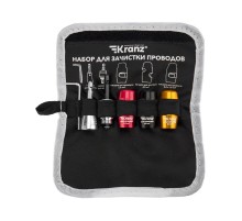 Набор для зачистки проводов, мягкий чехол, 6 предметов  KR-92-0460-1  KRANZ