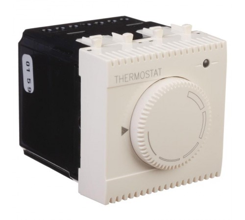 Термостат "Ванильная дымка" "Avanti" для теплых полов, 2 мод  4405162  DKC