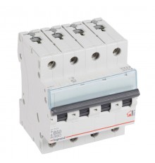 Выключатель автоматический четырехполюсный TX3 6000 50А B 6кА  404019  Legrand