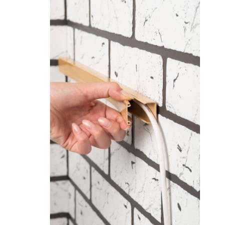 Заглушка (20х10) (4 шт) Plast EKF PROxima   под светлое дерево    ecl-20-10x4   EKF 