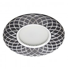 Светильник точечный встраиваемый под лампу GS-M388BK MR16 50W G5.3 черный  28887  FERON