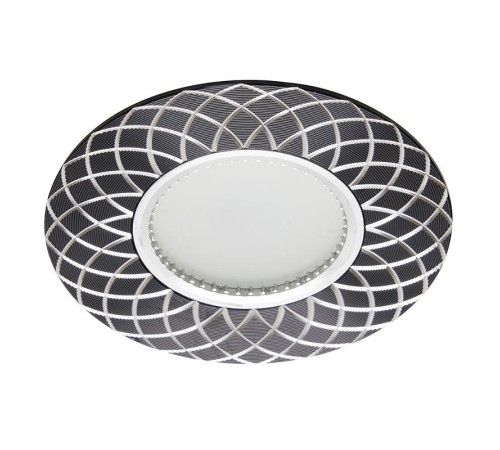 Светильник точечный встраиваемый под лампу GS-M388BK MR16 50W G5.3 черный  28887  FERON