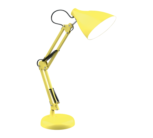 Светильник настольный GTL003 60W 220-240V E27 желтый струбцина и основание 1/12  GT0035  Gauss