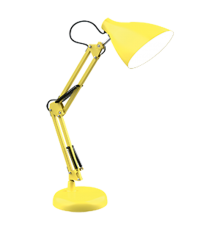 Светильник настольный GTL003 60W 220-240V E27 желтый струбцина и основание 1/12  GT0035  Gauss