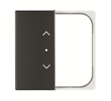 SRB-2-85NS Клавиша двойная free@home, SKY, жалюзи, черный бархат2CLA852643A1501 ABB