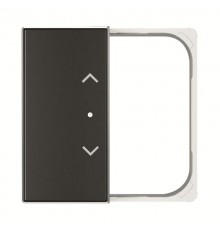 SRB-2-85NS Клавиша двойная free@home, SKY, жалюзи, черный бархат2CLA852643A1501 ABB