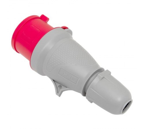 Вилка переносная 025 3Р+РЕ+N 32А 380В IP44 EKF PROXIMA  ps-025-32-380-PRO  EKF