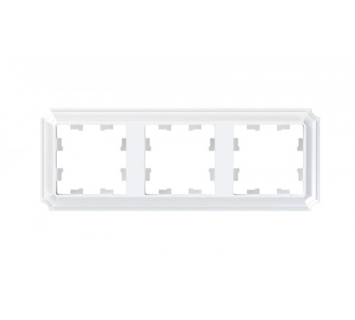 AtlasDesign Antique Рамка 3-ая, универсальная, Белый  ATN100103  SE