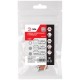 Клемма  NO-225-423 универсальная 222-415 с рычагами 5-проводная 0.08-2.5/4 мм2 (упаковка 2 шт.)  Б0067931  ЭРА