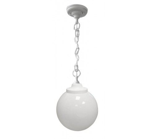 Светильник садово-парковый НСБ 01-60-251 , шар опал подвес цепь D=250 mm  Б0048085  ЭРА