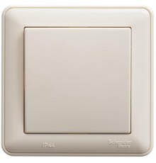 W59 Слоновая кость Переключатель 1-клавишный, 10АХ (в сборе)  VS610-156-28  SE