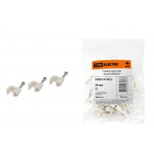 Скоба 30мм круглая пластиковая (50шт)   SQ0514-0021  TDM