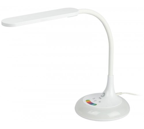 Настольный светильник NLED-481-10W-W светодиодный с основанием белый  Б0048591  ЭРА