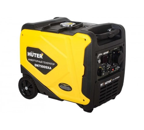Инверторный генератор DN7500SXA-электростартер  64/10/10  HUTER