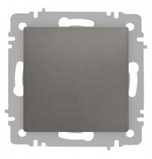 Выключатель Intro Accent 6-101-09 10А-250В, IP20, СУ, AL/CU, титан  Б0063440  Intro