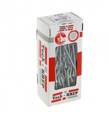 Саморезы универсальные 70х4,5 мм (150 шт) оцинкованные - коробка с окном ( 0,702 кг)  113130  Tech-KREP