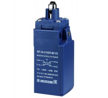 ВП 24-2102П-65 У2, толкатель с роликом, 1з+1р, безинерционный, 20 мм, без сальника, 3А, IP65, выключатель путевой (ЭТ)  ET004675  Электротехник