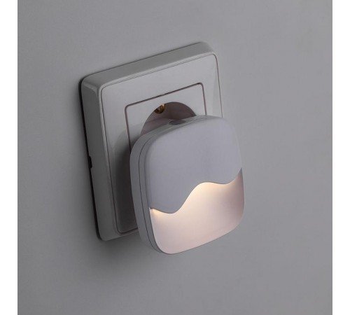 Светильник ночник FN1120 0,45W 230V, белый  41019  Feron