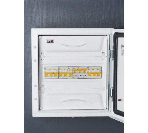 Выключатель автоматический двухполюсный ВА47-60M 2Р 10А 6кА С KARAT  MVA31-2-010-C  IEK