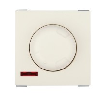 Светорегулятор поворотный нажимной 600 Вт (бежевый) LK45  857201-1  Ecoplast