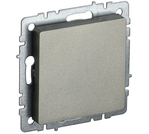 BRITE Заглушка c суппортом МЗ10-БрШ шампань  BR-PL10-K37  IEK