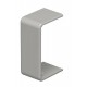 Стыковая накладка кабельного канала WDK 15x30 мм (ПВХ,серый) (WDK HS15030GR)  6158838  OBO Bettermann