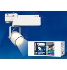 Светильник светодиодный трековый ULB-M08H-35W/WW WHITE 35 Вт. 2800 Лм. 3200К белый. 6*16,8 см  UL-00002363  Uniel
