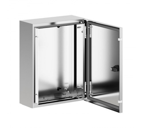 Корпус навесной STH с М/П из нержавеющей cтали AISI304 ВхШхГ 400x300x150 мм, с фланцем  R5STH0431F-304  DKC