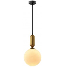 Светильник подвесной (подвес) Agnes 4106-201 1 * Е14 40 Вт дизайн потолочный шар  Б0057922  Rivoli