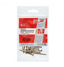 Саморез ШУж 3,0х50 пот. гол. (16 шт) - пакет ( 0,027 кг)  136367  Tech-KREP