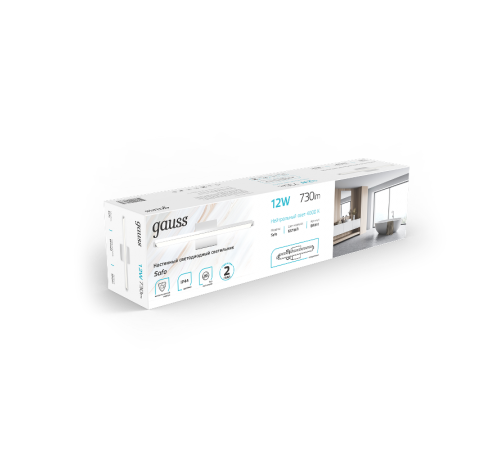 Светильник светодиодный для зеркал Safo BR041 12W 730lm 200-240V 400mm LED 1/20  BR041  Gauss