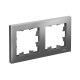 AtlasDesign Сталь Рамка 2-ая, универсальная  ATN000902  SE