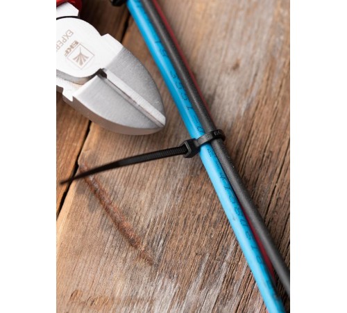 Хомут нейлоновый ЧЕРНЫЙ 2,5х80 (уп./100шт) EKF Simple  plc-cb-2.5x80  EKF