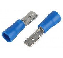 Разъем плоский ЭРА NO-225-130 РпИп 2-5-0.8 изолированный "вилка" (упаковка 50 штук)   Б0063373  ЭРА