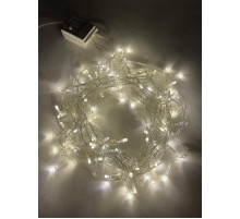 Гирлянда светодиодная  Нить 10 м теплый свет 8 режимов, 220V,  ENIN-10B   IP20 (60/720)  Б0041894  ЭРА