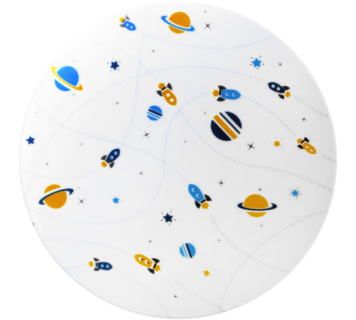 Светильник светодиодный накладной, 380x63, 24Вт, 1560Лм, IP20, 4000K, круглый (космос),1/10  941411224R  Gauss