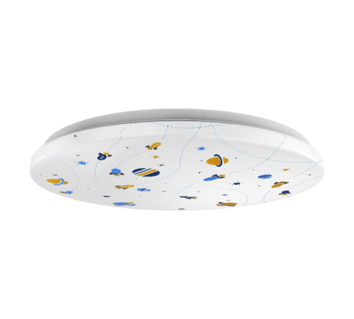 Светильник светодиодный накладной, 380x63, 24Вт, 1560Лм, IP20, 4000K, круглый (космос),1/10  941411224R  Gauss